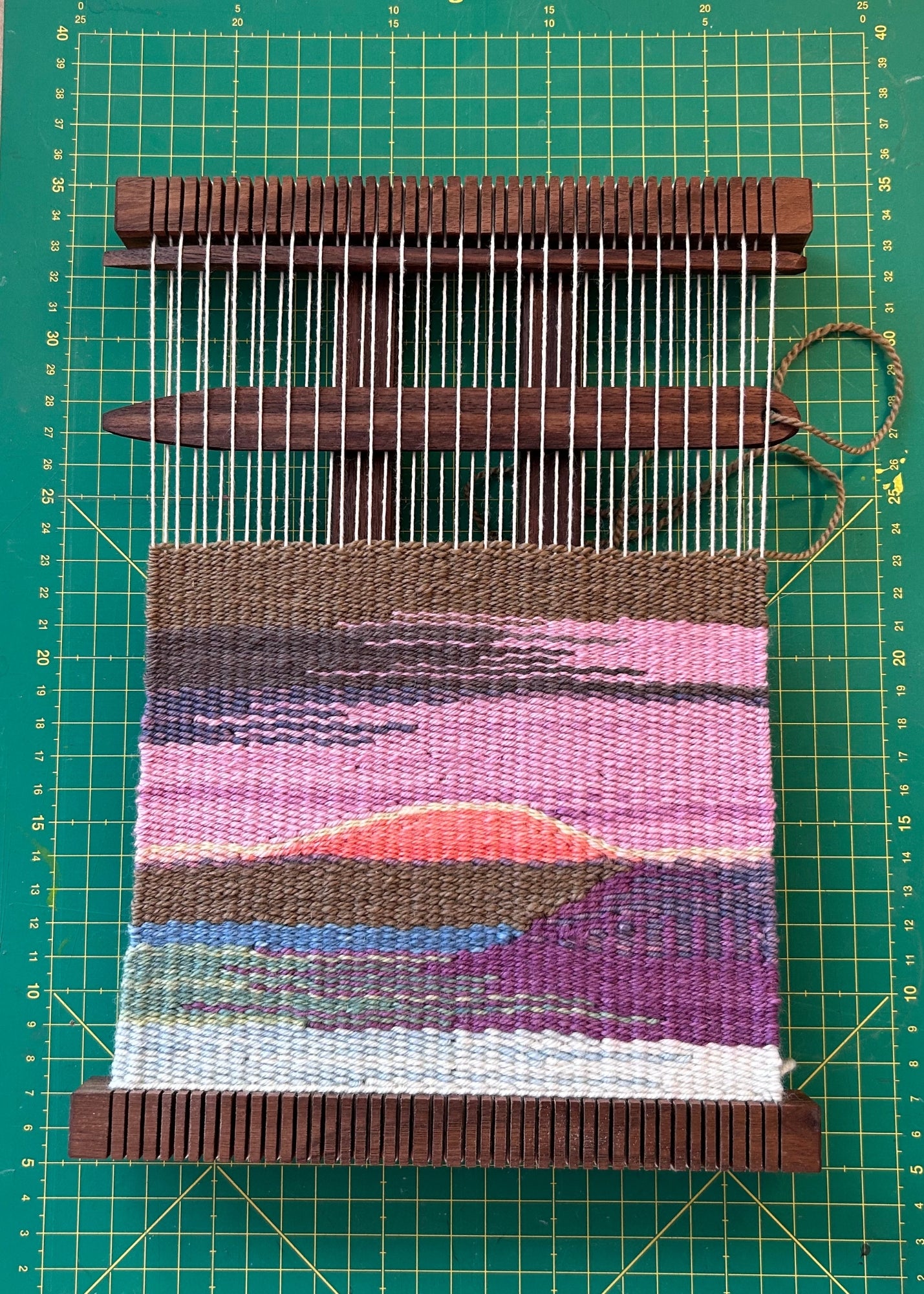 Walnut Everlea Tapestry Loom Kit