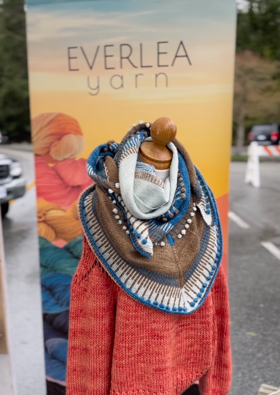 Everlea Fingering TRIO - Awesome Arbutus colourway