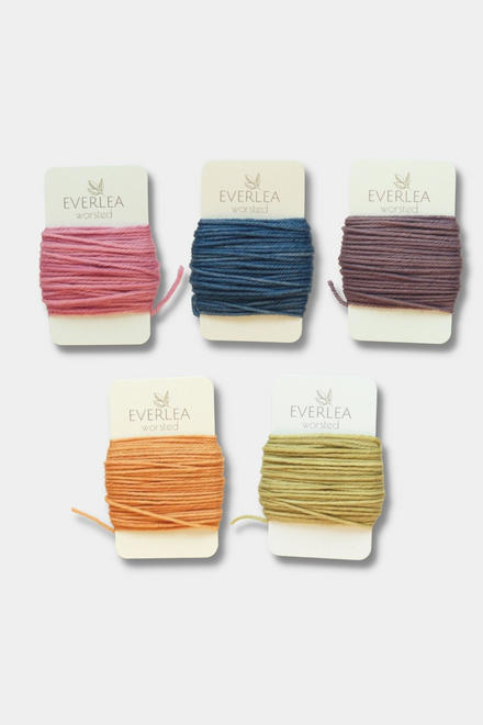 Naturally Dyed Card Bobbins