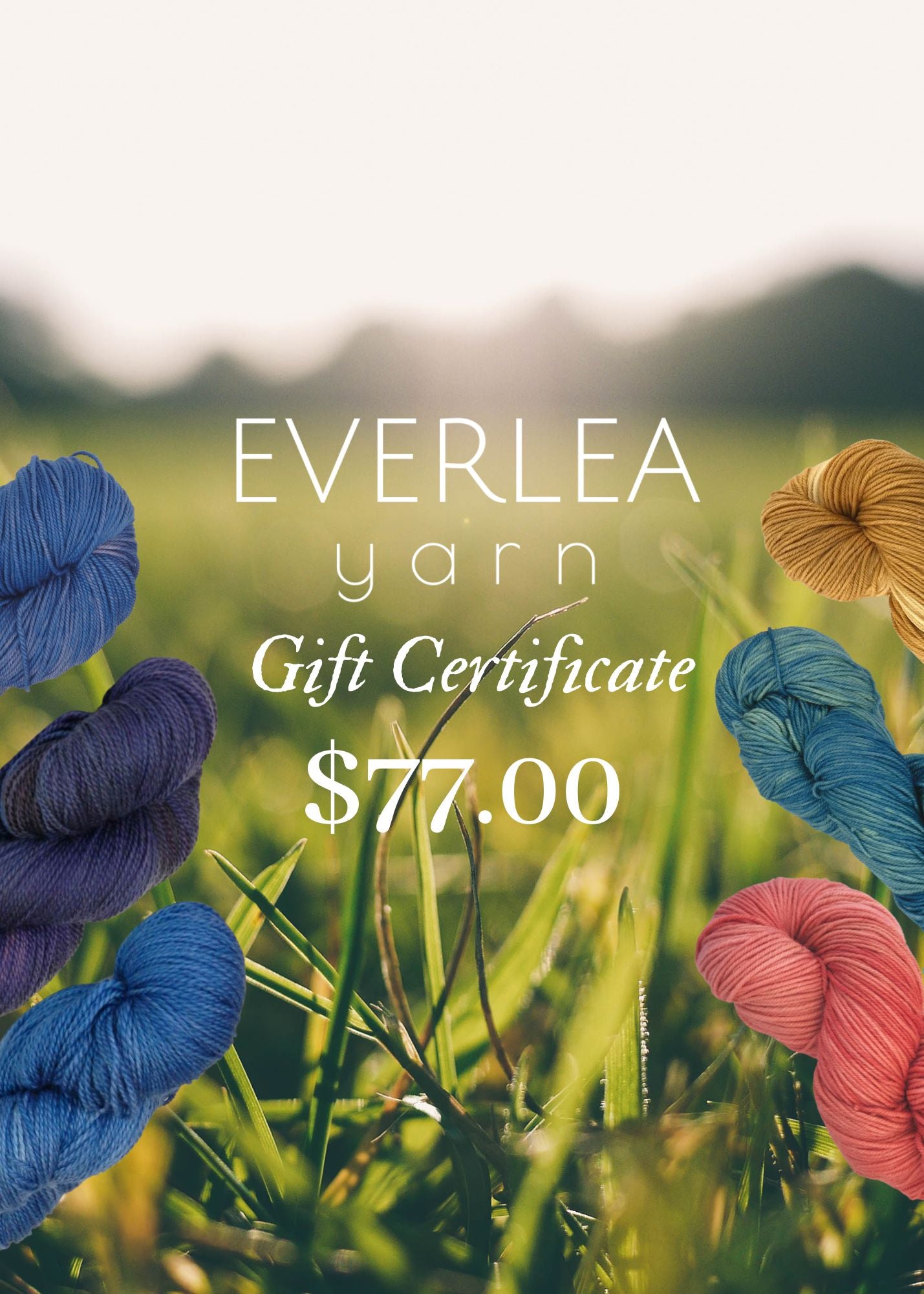 Everlea Yarn Gift Certificate