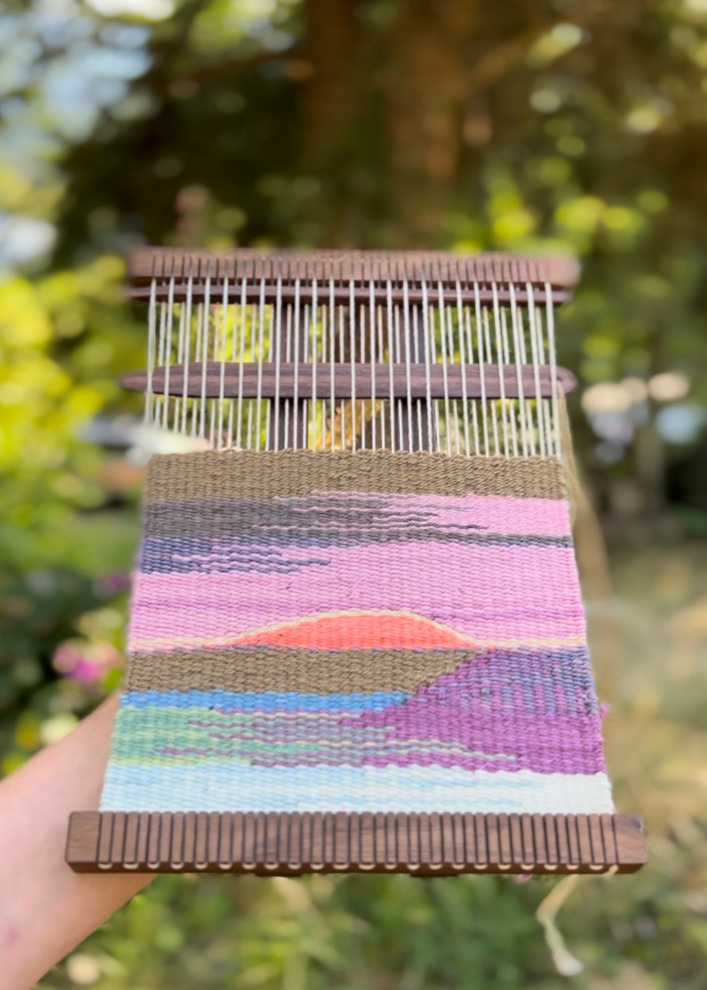 Walnut Everlea Tapestry Loom Kit