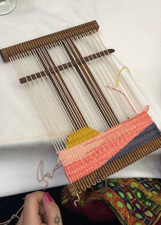 Weave a Sunset: An Introduction to Tapestry, online workshop