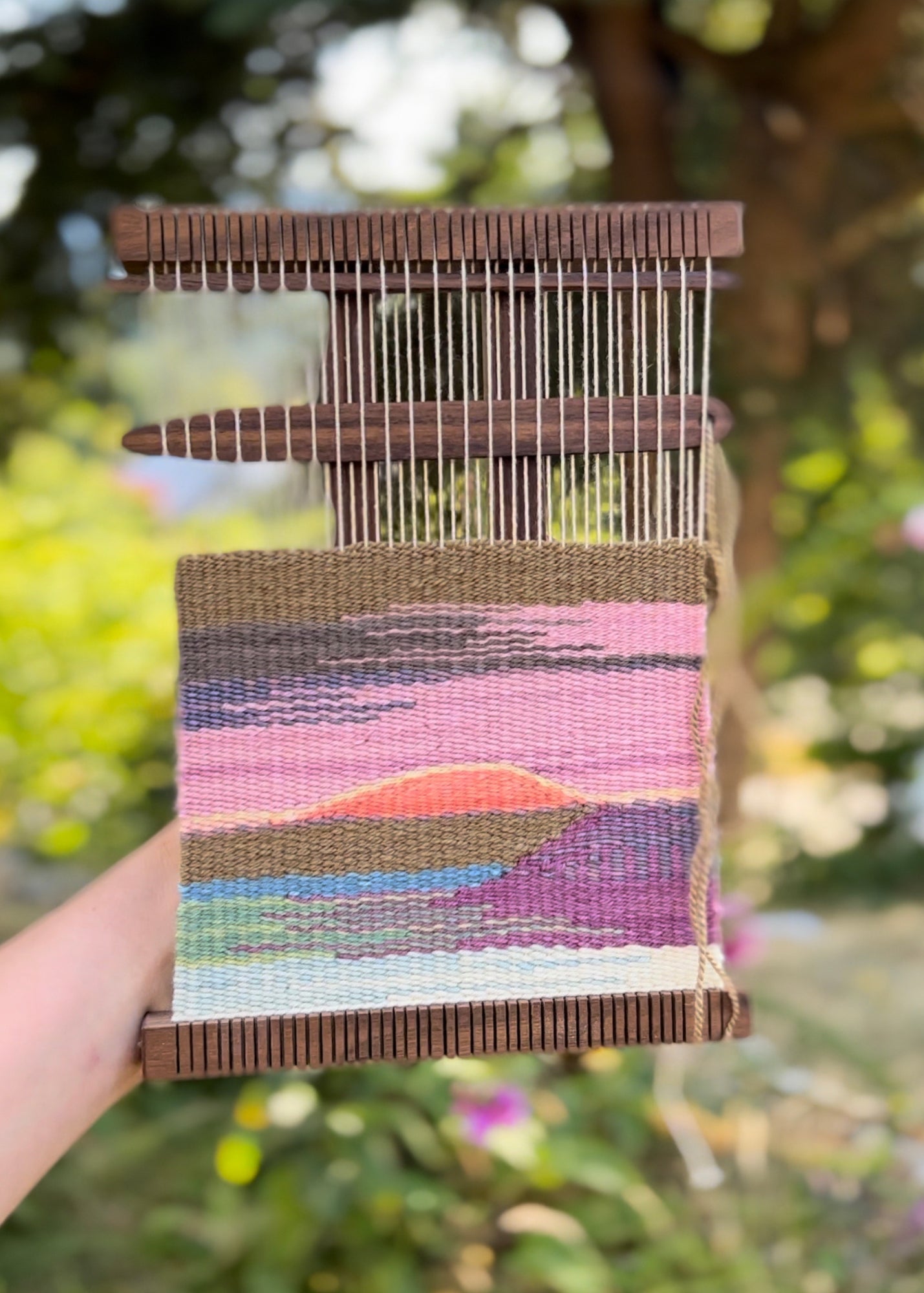 Walnut Everlea Tapestry Loom Kit