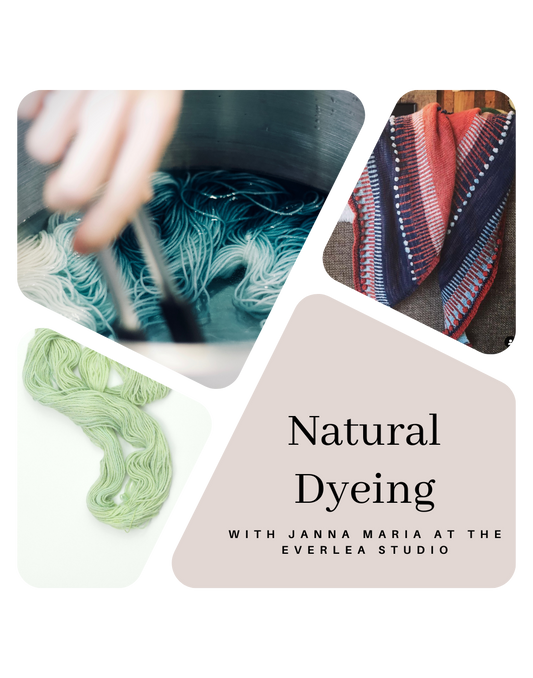 Natural Dyeing - Saturday April 13th, 2024