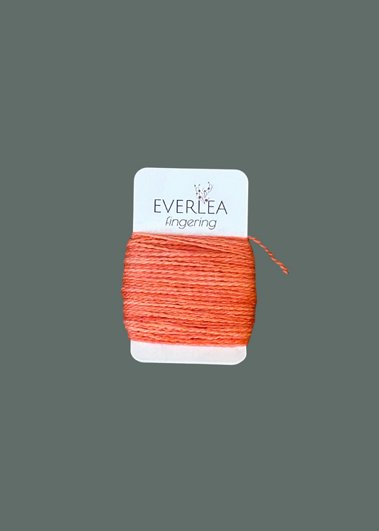 Everlea Fingering Card Bobbin - Medium Madder