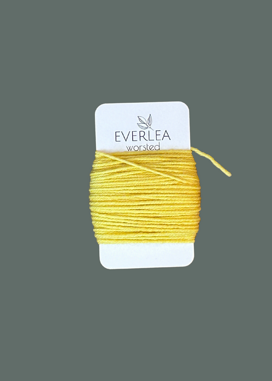 Everlea Worsted Card Bobbin -  Bright Yellow