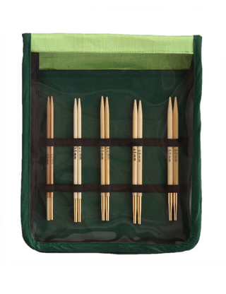 Ensemble d'aiguilles à tricoter interchangeables en bambou Knitter's Pride