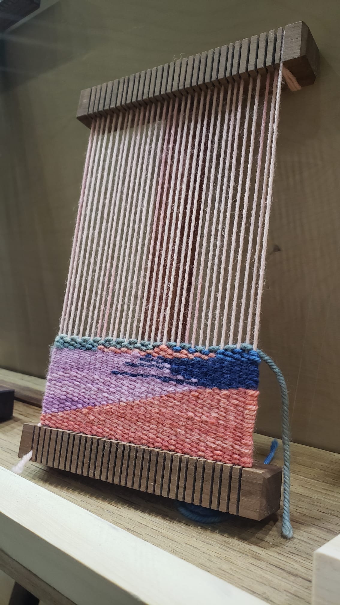 Surprising Mini Power Loom  Some Small Weaving Machine 