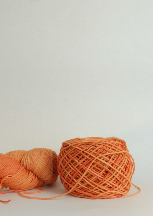 Everlea Worsted - Coral and Orange