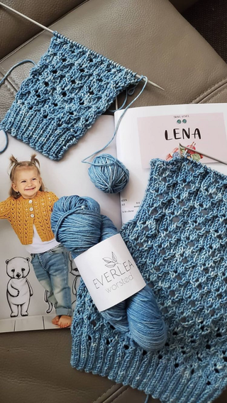 Everlea Worsted - denim clair
