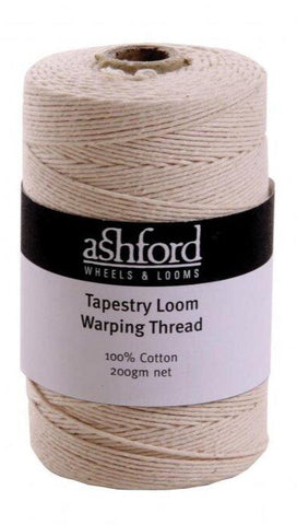 Cotton tapestry warp